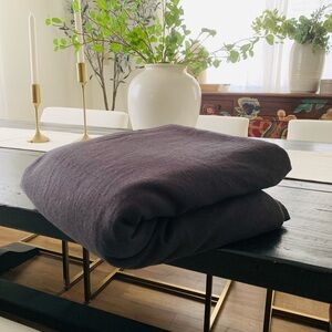 Casaluna Dark Gray Duvet Cover